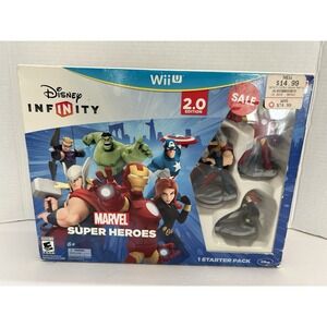 NEW Disney Infinity: Marvel Superhero (2.0 Edition) Toy Box Starter Pack (Wii U)